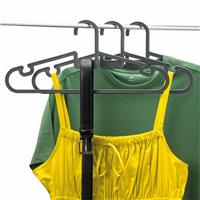 ReBorn Pack of 15 Coat Hangers - Dark Grey