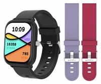 Entity Aero Smart Watch Bundle - Black, Berry & Lilac