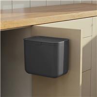 ReBorn 5 Litre Kitchen Food Wrap and Bag Recycle Bin - Grey