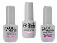 W7 Gel Method 3-Step Gel Manicure Set