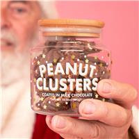 Treat Kitchen Milk Chocolate Peanut Clusters Gift Jar