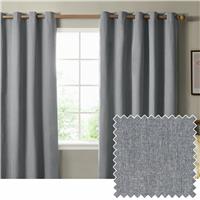 Furn Ultimate Blackout Eyelet Curtains - Denim - 229x183cm