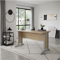 Furniture To Go Prima Desk - Grey and Oak