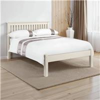 Julian Bowen Barcelona LFE Double Bedframe - White