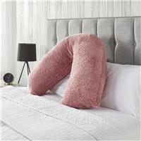 Downland Medium V shape Pillow - Pink