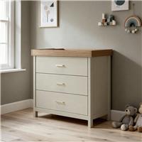 Babymore Mira Changing Unit - Cashmere Warm Oak