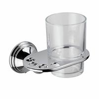 Westminster Tumbler & Toothbrush Holder - Silver