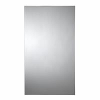 Croydex Colorado 1 Door Mirrored Cabinet - Stainless Steel