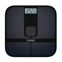Renpho Elis Smart Solar Bathroom Scale - Black