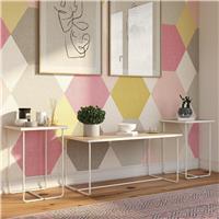 Dorel Dante Rectangular 1 Coffee And 2 Side Table Set - Natural