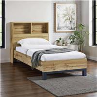 Julian Bowen Bali Single Bedframe - Light Oak