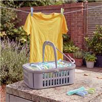 Beldray 30 Clothes Pegs and Basket