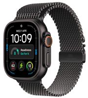 Apple Watch Ultra 4 GPS + Cell 49mm Titanium Black Milanese Loop - M Pre-Order