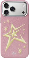 LAUT TWIN EDGE iPhone 18 Pro/17 Pro Phone Case with MagSafe - Pink Crush Star