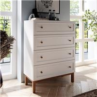 Furniture To Go Wensley 4 Drawers Chest - Grey and Oak