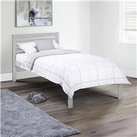 Julian Bowen Slocum Solid Pine Single Bedframe - Light Grey