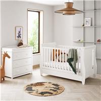 Babymore Stella 2 Piece Room Set - White
