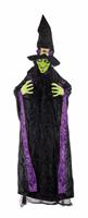 Premier Decorations Prelit Halloween Hanging Witch Decoration