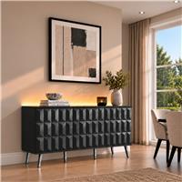 Frank Olsen Elevate 3 Door Sideboard - Black