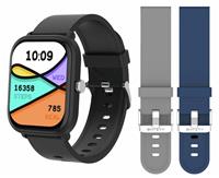 Entity Aero Smart Watch Bundle - Black, Grey & Blue