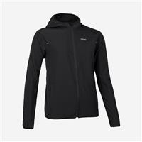 Decathlon Women's Run 100 Wind Windproof Running Jacket - Black - UK 12-14
