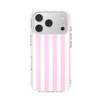 PopSockets PopCase iPhone 18 Pro Phone Case - Club Stripe Pink