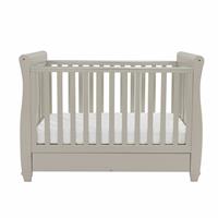 Babymore Eva Cot Bed & Drawer - Cashmere