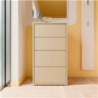 Furniture To Go Alice Springs 4 Drawers Chest - Yellow