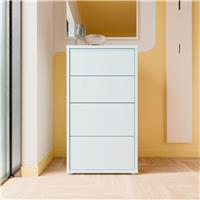 Furniture To Go Alice Springs 4 Drawers Chest - Grey