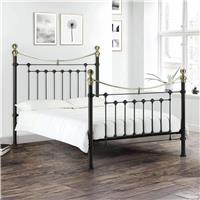 Julian Bowen Victoria Kingsize Bedframe - Black