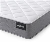 Aspire Rolled Bonnell Spring Memory Mattress - Kingsize