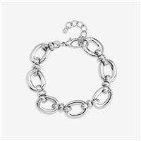 Jon Richard Silver Plated Open Link Bracelet