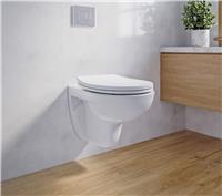 Bemis Hudson Moulded Wood Soft Close Toilet Seat - Matt White