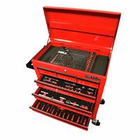 Hilka 1/4 and 3/8'' Drive Sockets, Spanners and Screwdrivers Set - 153 Pieces