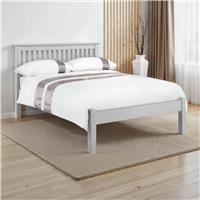 Julian Bowen Barcelona LFE Double Bedframe - Grey