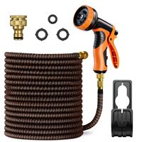 VonHaus Expandable Garden Hose Set - 15m