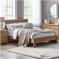 Julian Bowen Memphis Kingsize Bedframe - Oak