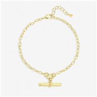 Inicio Gold T-Bar Bracelet