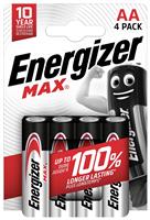 Energizer Max AA Batteries - Pack of 4