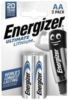 Energizer Ultimate Lithium AA Batteries 2 Pack