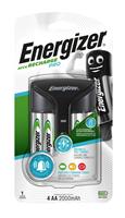 Energizer Pro Battery Charger with 4 x AA Batteries