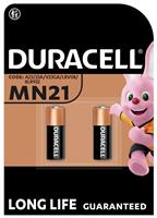 Duracell Alkaline MN21 Battery (A23 / 23A) - Pack of 2