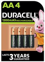 Duracell Plus AA Batteries, pre-charged - Pack of 4