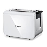 Bosch TAT8611NGB Styline Compact 2 Slice Toaster - White