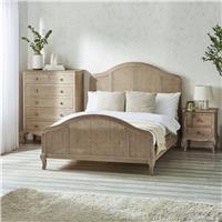 Julian Bowen Fleur Rattan Double Rattan Bedframe - Brown
