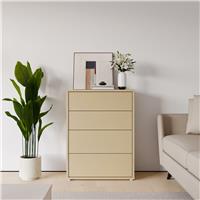 Furniture To Go Alice Springs 4 Drawers Chest - Yellow