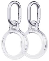 Tech21 EvoClear AirTag Case - Pack of 2