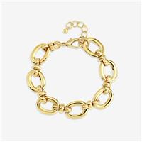 Jon Richard Gold Plated Open Link Bracelet