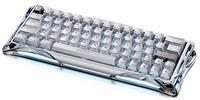 GravaStar Mercury V60 Pro Wired Gaming Keyboard - Chromesilver