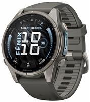 Garmin fenix 9 43mm Premium Multisport GPS Smart Watch - Pebble Grey